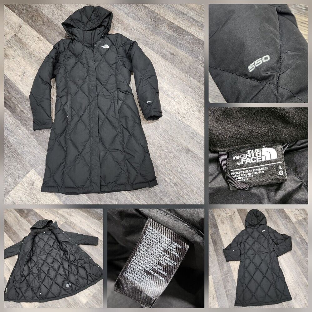 The North Face Black Hooded Puffer Jacket